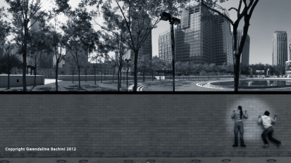 Beijing, field to dance (model box&nbsp;2008)